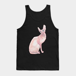 An Angry Sphynx Tank Top